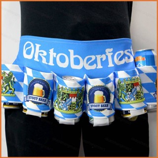 Wilk The Munich Oktoberfest ที่วางเครื่องดื่ม เข็มขัดเบียร์ ตกแต่งปาร์ตี้
