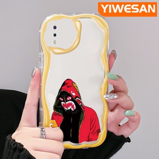 เคสโทรศัพท์มือถือ แบบใส กันกระแทก ลายหน้ากากเด็กผู้ชาย สําหรับ VIVO Y93 Y93s Y91 Y91i Y95