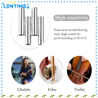 Lontime จูนเนอร์ไวโอลิน โลหะสเตนเลส แบบพกพา ทนต่อการสึกหรอ