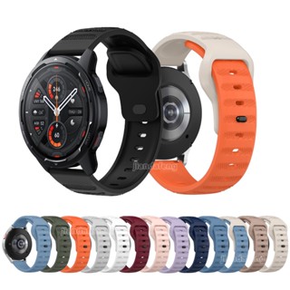 สายนาฬิกาข้อมือซิลิโคน แนวสปอร์ต แบบเปลี่ยน สําหรับ Xiaomi Mi Watch S1 Active pro