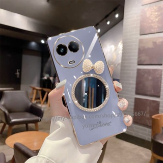 Phone Case Realme 11 5G 4G C51 NFC พร้อมส่ง เคสโทรศัพท์มือถือนิ่ม ขอบตรง ป้องกัน ปิดด้านหลัง แบบแม่เหล็ก ลายการ์ตูน พร้อมขาตั้งกระจก สําหรับPhone Case Realme 11 5G 4G C51 NFC พร้อมส่ง เคสโทรศัพท์มือถือนิ่ม ขอบตรง ป้องกัน ปิดด้านหลัง แบบแม่เหล็ก ลายการ์ตูน