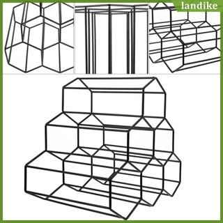 ชั้นวางขวดไวน์ ทรงรังผึ้ง หกเหลี่ยม สําหรับบ้าน ในร่ม ❤