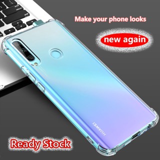 เคสโทรศัพท์มือถือเจลลี่ ยางนิ่ม ใส กันกระแทก 4 มุม สําหรับ Huawei Y9 Prime 2019 STK-L21 L22 LX3