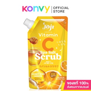 Joji Secret Young Vitamin C Spa Salt Scrub 350g โจจิ ซีเครท ยัง เกลือสครับผิวกาย.