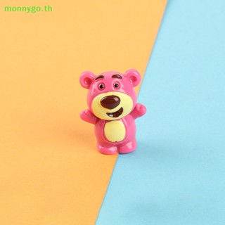 Monnygo กิ๊บติดผม รูปหมีสตรอเบอร์รี่น่ารัก DIY อุปกรณ์เสริม สําหรับตกแต่งเคสโทรศัพท์