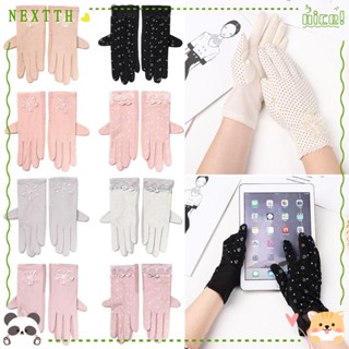 Nextth ถุงมือแฟชั่น ป้องกันแดด สําหรับขี่จักรยาน กลางแจ้ง 1 คู่