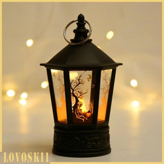 [Lovoski1] โคมไฟ LED รูปฟักทอง ไร้เปลวไฟ สําหรับแขวนตกแต่งปาร์ตี้ฮาโลวีน