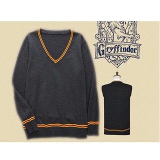 ขายดี เสื้อกันหนาว คอวี แขนยาว ลาย Harry Potter Glenfendor สไตล์เดียวกัน สําหรับผู้ชาย และผู้หญิง