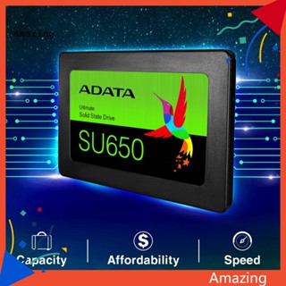 [AM] Adata SU650 โซลิดสเตตไดรฟ์ SATA3 1TB 2TB ความเร็วสูง 25 นิ้ว สําหรับแล็ปท็อป