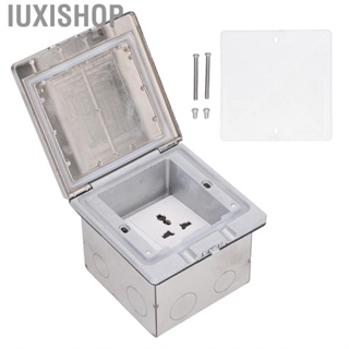 Iuxishop Recessed Power Socket Floor AC250V Silver for Offices