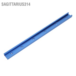 Sagittarius314 อลูมิเนียม T Track Slot Miter Jig เครื่องมือสำหรับงานไม้ Router ตาราง 800/1000/1220 มม.