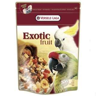 Prestige Parrots Exotic Fruit 600g. ขนมนกผลไม้รวม ขนมนก เพรสทีจ รสผลไม้เอ็กโซติค Versele-Laga