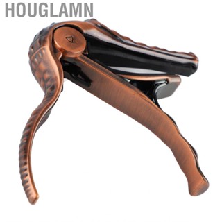 Houglamn Electric Guitar Capo  Ergonomic Spring Zinc Alloy Sturdy for Performance