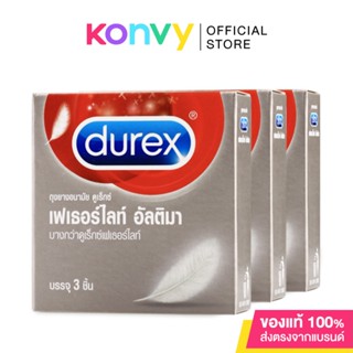 Durex Condom ถุงยางอนามัย ดูเร็กซ์.