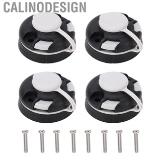 Calinodesign Kayak Track Mount Base Inflatable Boat Mounting Portable Simple Installation PVC Plastic Black for Replacement