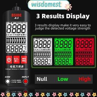 Wisdomest ปากกามัลติมิเตอร์ดิจิทัล ความแม่นยําสูง ไม่สัมผัส