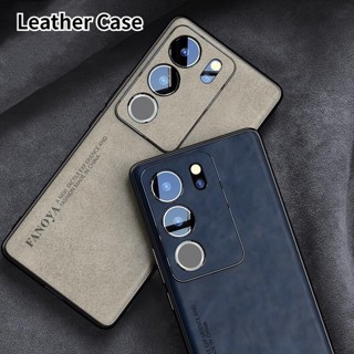 เคสโทรศัพท์หนัง PU ซิลิโคน กันกระแทก หรูหรา สําหรับ Vivo V29 5G hp Vivov29 Vevo V 29 Lite V27 V25 V23 Pro 5G V27E V25E 4G