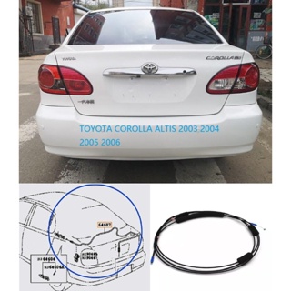 Flightcar สายเคเบิลฝากระโปรงหลัง สําหรับ Toyota Corolla Altis 2001 2002 2003 2004 2005 2006