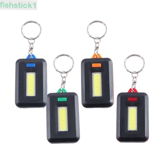 Fishstick1 พวงกุญแจไฟฉาย LED 3 โหมด แบบพกพา สําหรับเดินป่า ตกปลา