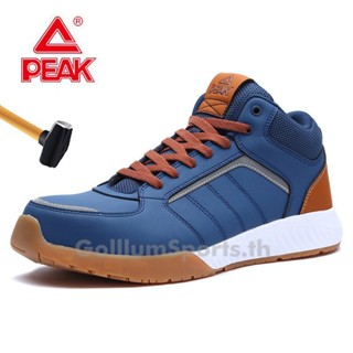 Peak LR72212 รองเท้าบูทหนัง หัวเหล็ก กันน้ํา น้ําหนักเบา สําหรับผู้ชาย ผู้หญิง K9XB