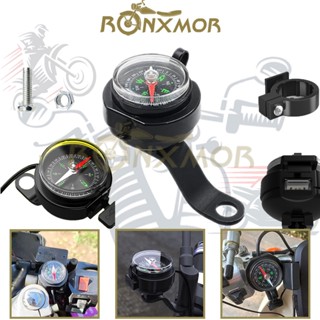 Ronxmor เข็มทิศชาร์จโทรศัพท์มือถือ USB 9-24V กันน้ํา ชาร์จเร็ว สําหรับรถจักรยานยนต์