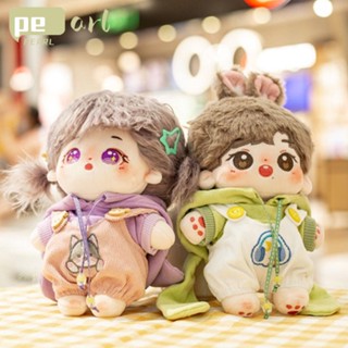 Pearlth เสื้อกันหนาว มีฮู้ด แฮนด์เมด สําหรับตุ๊กตา 1/12BJD 20 ซม.