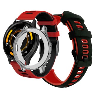 สายนาฬิกาข้อมือซิลิโคน กันชนหน้าจอ สําหรับ Garmin Venu3 Garmin Venu 3