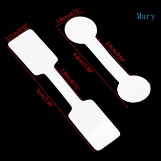 Mary สติกเกอร์แท็กราคาเปล่า น่ารัก สําหรับตกแต่งไดอารี่ จดบันทึก 100 ชิ้น
