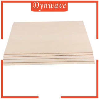 [Dynwave] แผ่นบอร์ดไม้เบสวูด ขนาดเล็ก สําหรับทําโมเดลเครื่องบิน DIY 10 ชิ้น