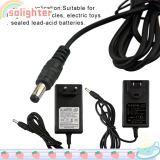 SOLIGHTER ใหม่ อะแดปเตอร์พาวเวอร์ จากอเมริกา มาตรฐานอังกฤษ ยุโรป 6V 500mA 12V 1000mA FLH-D1210