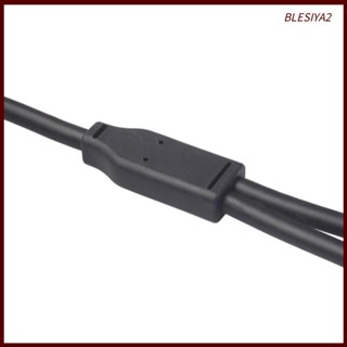 [Blesiya2] อะแดปเตอร์แยก DJ 3-Pin XLR ตัวผู้ เป็นตัวเมีย 2 คู่ 30 ซม. 12 นิ้ว