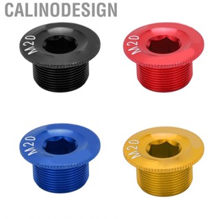Calinodesign CANSUCC 5pcs M20 Bicycle Crank Cover Screws Aluminum Alloy Screw Bike Crankset