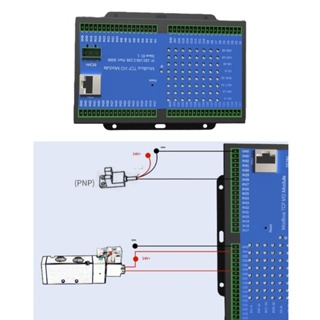 C* โมดูลส่งสัญญาณข้อมูลอีเธอร์เน็ต Modbus TCP IO 16 32 อินพุต 16 32 ช่องทาง เอาท์พุต