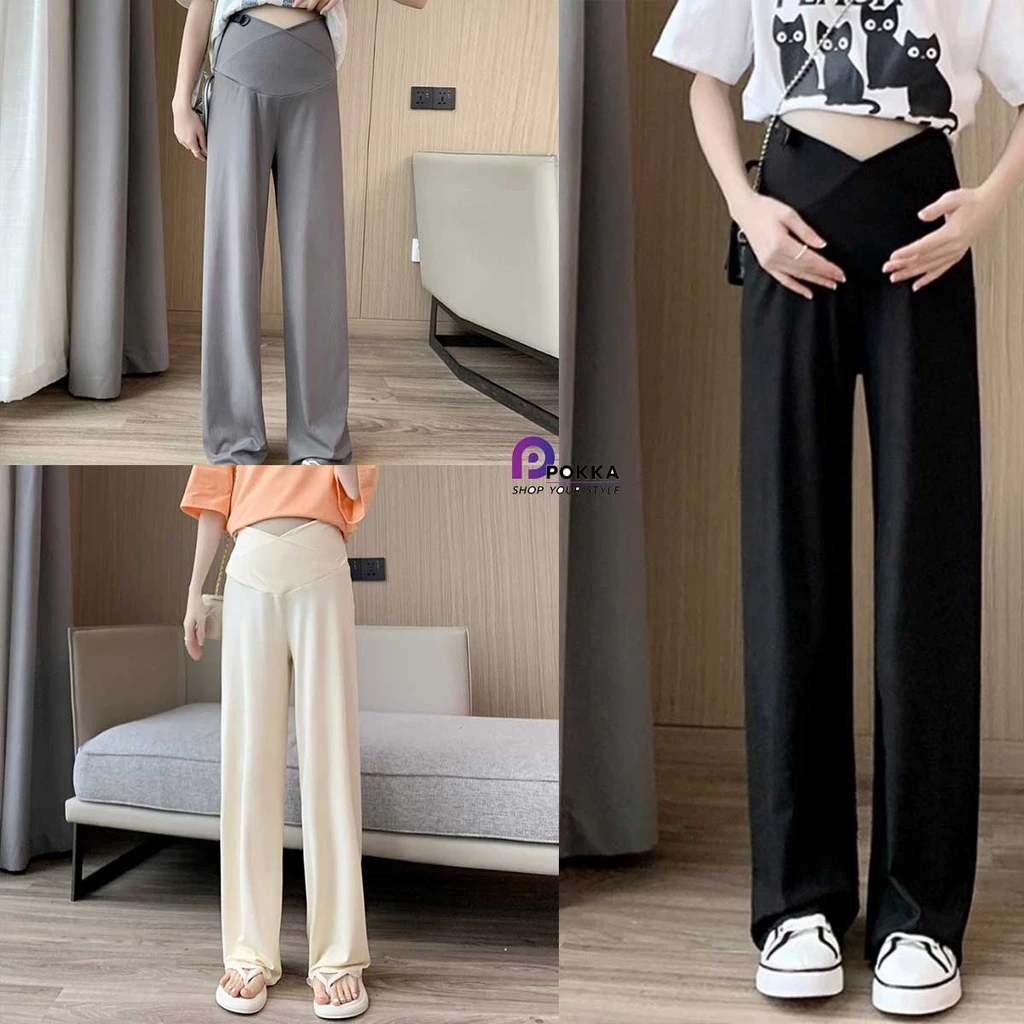 กางเกงขายาวคนท้อง กางเกงใส่สบาย ราคาถูก