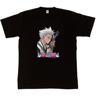 ไฟ! เสื้อยืด พิมพ์ลายการ์ตูน Hitsugaya Toshiro Bleach