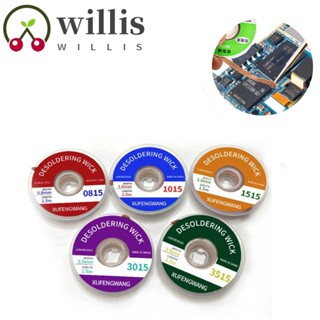 Willis อุปกรณ์ถอดตะกั่วบัดกรี สายเคเบิล 0.8 มม. - 4.0 มม. 1.5 ม.