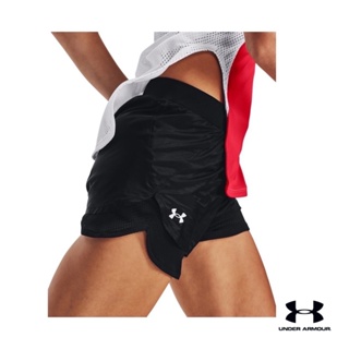 Under Armour UA Womens Woven Layered Shorts อันเดอร์ อาร์เมอร์ กางเกงออกกำลังกายสำหรับผู้หญิง