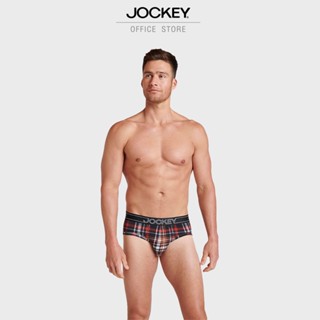 JOCKEY UNDERWEAR กางเกงในชาย COTTON STRETCH FASHION รุ่น KU 1522232 F23 BRIEFS