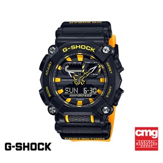 CASIO นาฬิกาข้อมือผู้ชาย G-SHOCK YOUTH รุ่น GA-900A-1A9DR วัสดุเรซิ่น สีดำ