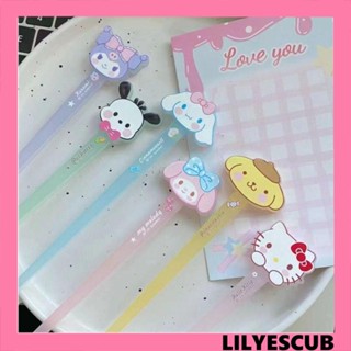 Lilyescub กิ๊บติดผม ลายการ์ตูนอนิเมะ My Melody Cinnamoroll Kt Cat Pachacco สําหรับของขวัญ