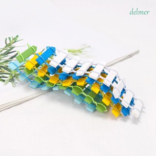 Delmer ของตกแต่งสวนจําลอง แบบไม้ ขนาดเล็ก งอได้ สําหรับตกแต่งสวน DIY 10 ชิ้น