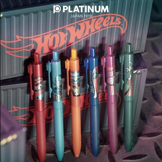 Platinum ปากกาหมึกซึมเจล 0.5 สีดํา สําหรับนักเรียน ทุกเพศ