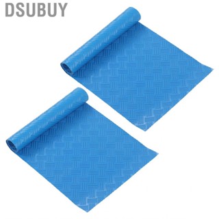 Dsubuy 2Pcs Swimming Pool Ladder Mat Rubber Protective Floor Step Pad Set Kit