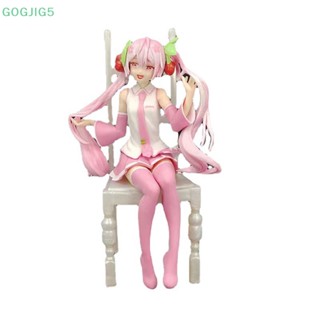 [GOGJIG5] โมเดลฟิกเกอร์อนิเมะ Vocaloid Sakura Miku ขนาด 16 ซม. แฮนด์เมด