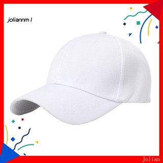 [JM] หมวกเบสบอล กันแดด สีพื้น แฟชั่น สําหรับทุกเพศ