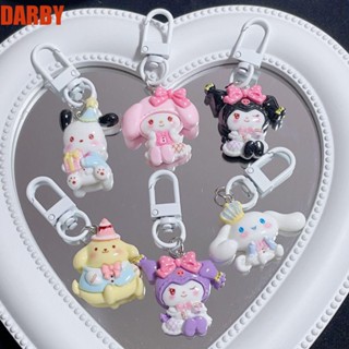 Darby พวงกุญแจ จี้เรซิ่น รูป Cinnamoroll Kuromi สําหรับห้อยตกแต่ง