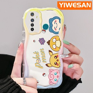 เคสโทรศัพท์มือถือแบบนิ่ม ใส กันกระแทก ลายการ์ตูนโปเกม่อน สําหรับ Realme 5 5i 5s 5 Pro 6i Narzo 20A Q