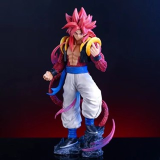 โมเดลฟิกเกอร์ Dragon Ball Z Super Saiyan 4 Gogeta ขนาด 25 ซม. ของเล่นสําหรับเด็ก