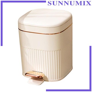 [Sunnimix] ตะกร้าขยะ สไตล์โมเดิร์น สําหรับห้องน้ํา ห้องครัว