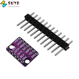 Suyo โมดูลเซนเซอร์ 6DOF 6-Axes IIC I2C 3-5V ขนาดเล็ก 3 ชิ้น